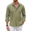Camisa casual estilo americano INS para hombre, de alta gama, corte slim, manga larga, estilo europeo, a rayas, chaqueta casual de trabajo