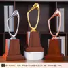 Trofeo Popular de Estrella de Cinco Puntas de Aleación de Zinc Chapado en Metal Premios Artesanía Metálica Adorno de Estrella Insignia