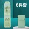 Set de Cortauñas, Set Completo de Cortauñas, Limpiaorejas Doméstico, Tijeras para Piel Muerta, Cuchillo Herramienta para Pedicura, Set de Dieciséis Piezas