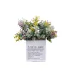 Eucalipto Fruta y Flor Arreglo Floral Artificial Fabricante Decoración del Hogar Ramo de Boda Pared Flores Falsas Ins Transfronterizo