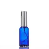 Botella de Vidrio Azul para Aceite Esencial al por Mayor 20ml Botella de Esencia 30ml Botella con Gotero de Punta de Spray Plástica a Prueba de Luz