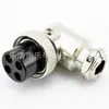 Soquete de Aviação Gx16 M16 Conector de 2/3/4/5/6/7/8/9 Pinos Adaptador de Conector Curvo