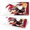 Cazador de demonios: Kimetsu No Yaiba Alfombrilla de Ratón Extra Grande para Chicos Oficina Juego Escritorio de Computadora Alfombrilla Antideslizante de Ratón Alfombrilla de Escritorio de Computadora de Anime