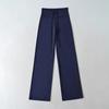 Pantalones de Yoga Elásticos de Cintura Alta Refrescantes de Verano Sueltos Ligero Ajustados al Cuerpo Versátiles Casuales Rectos Pantalones Deportivos