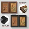 Caixa de Medidor Elétrico Decorativa Vintage com Motivos Florais e de Pássaros, Pintura Suspensa Decorativa para Tampa de Caixa de Disjuntor Elétrico Dupla Porta Estilo Retrô Francês