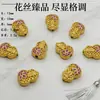 Colgantes de esmalte de estilo chino de moda, accesorios vintage de cuentas para DIY, pulseras y collares hechos a mano, accesorios creativos