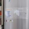Tyu084 Pizarra magnética tridimensional de acrílico transparente para notas semanales, borrable, para refrigerador, venta al por mayor