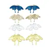 Nuevos accesorios de aleación de flor de loto y mariposa, gota de aceite, material para horquilla de pelo antigua, accesorios para el cabello, accesorios para tocado, ahora aprobado