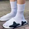 Calcetines de Baloncesto Profesionales Elite Deportivos NBA para Hombre Prácticos Americanos Entrenamiento Suela de Toalla Engrosada Calcetines de Longitud Media Barra Energética