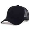 Gorras de Camionero Retro Europeas y Americanas, Gorras de Malla Transpirables para Protección Solar de Verano, Gorras de Béisbol para el Sol para Hombres, Gorras de Béisbol Lisas