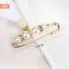 Broche Hebilla Anti-Exposición Modificación Cintura Pantalón Pequeño Artefacto Perla Pin Pequeño Mujer Fijación Ropa Decoración Accesorios Escote Ajuste Cintura