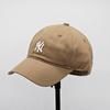 Gorra de Béisbol de Estilo Coreano Nuevo para Mujer de Copa Suave con Etiqueta Pequeña para Hombre de Verano Casual Parasol con Visera