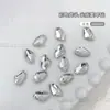 Ponta de Machado Especialmente Moldada Diamantes para Nail Art Macaco Pequeno Diamantes Coloridos de Bala Branco Rosa Super Brilhante Ornamentos de Vidro para Nail Art