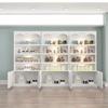Vitrina de Cosméticos de Lujo Ligero, Moderno y Sencillo para Belleza, Vitrina Personalizada para Uñas Artísticas, Diseño de Vitrina para Cosméticos de Cuidado de la Piel para Madres y Bebés
