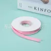 Fita Polida de 1cm, 20 Jardas, Poliéster Dupla Face, Fita para Embalagem de Flores com Flor, Alta Densidade, Espessada, DIY, Loja de Flores Artesanais