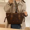 Versão Coreana Estampa de Gatinho Desenho Animado Bolsa de Ombro Fresca Fofa Casual Popular Bolsa Feminina para Ir ao Trabalho Diária Moda Bolsa Tote