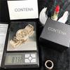2020 Reloj de Múltiples Colores Personalidad Creativa Correa de Acero Casual Tres Ojos Seis Agujas Reloj de Pulsera de Cuarzo para Hombre Esfera Grande
