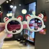 Nuevas Gafas de Sol de Dibujos Animados Oso Violento para Niños, Gafas de Sol de Osito Bebé, Gafas Divertidas para Fotos de Vacaciones, Protección UV