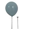 Set de poste para árbol de globos transparente de 40 cm engrosado y engrosado poste de arrastre de color poste poste poste inflable