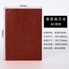 Cuaderno A5 con logotipo personalizado para estudiantes, de piel sintética, con agenda pequeña y sencilla, hecho a mano, venta al por mayor