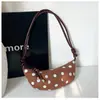 Bolso Pequeño Retro Otoño e Invierno para Mujer 2026 Nuevo Casual Versátil Bolso de Hombro Único Bolso Cruzado Textura de Alta Calidad Bolso Dumpling para el Trabajo