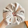 Goma para el pelo fruncida de estilo casual para mujer, banda elástica de alta gama para el cabello, nuevo accesorio para el cabello estilo coreano 2026 para peinados de moño