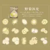 Paquete de Pegatinas Yi Niao PET Mate Serie Sombra de Flor Color por Color Fondo Decorativo DIY Material para Diario Temática Floral Pegatinas