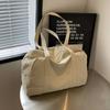 Bolsa de Tecido de Grande Capacidade, Bolsa de Viagem Moderna para Curta Distância, Bolsa de Bagagem Leve Feminina, Bolsa Grande de Viagem Yoga Fitness
