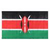 Bandera de Kenia 90*150cm Impresión Digital 3*5ft Bandera de Poliéster Fabricante Bandera de Kenia Al Por Mayor