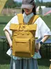 Mochila transfronteiriça moda fabricante atacado masculina de alta qualidade lona estudante mochila versátil grande capacidade bolsa de viagem