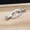 Reparación Broche de Collar Hebilla de Herradura Accesorios para Bolsos Hechos a Mano DIY Hebilla Desmontable Ajustable A6112