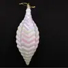 2026 Novo Produto Transfronteiriço Branco Transparente Colorido Formato Especial Bola Bola de Natal Pingente Decorações de Árvore de Natal