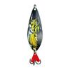 Spinnerbait Metálico para Lanzamiento Largo de 40g 45g Hoja Roja con Forma de Corazón Anzuelo Triple Señuelo Spinnerbait Impreso en 3D Empaquetado en Tarjeta Señuelo para Venta al por Mayor