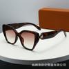 Nuevas Gafas de Sol Ojo de Gato Estilo Europeo y Americano Personalidad Metal Cabeza de Serpiente Moda Transfronteriza Gafas de Sol Versátiles Mujeres Gafas de Sol de Moda