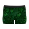 Roupa Íntima Masculina Série São Patrício Europeia e Americana Transfronteiriça Boxer Brief Casual Masculino com Estampa Digital 3D