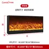 Chimenea Eléctrica Llama Simulada Estilo Americano Insertable Decorativo Chimenea Estilo Europeo Integrado Uso Doméstico Fuego Artificial Mueble de TV