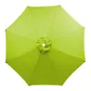 Tela de repuesto para funda de sombrilla de patio exterior, tela para protección solar y a prueba de lluvia de sombrilla de balcón, tela de repuesto para sombrilla romana de poste central de jardín