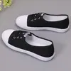 Tênis de lona feminino 2021 primavera e verão novos sapatos brancos estilo coreano casual slip-on da moda Harajuku versátil Tênis Esportivo para Skate