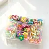 Set de 50 Pinzas para el Cabello Rosas Lindas Pinzas de Garra Dulces Pinzas para Flequillo Estilo Girly Accesorios para el Cabello de Dibujos Animados Japoneses Pinzas