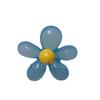 Estilo coreano acrílico 40MM flor de gelatina flor de cinco pétalas contas soltas DIY elástico corda de cabelo acessórios para capa de celular
