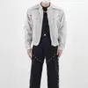 Chaqueta Harajuku 2025, estilo de marca de moda, genial y elegante, corte holgado versión coreana, estilo japonés y de Hong Kong para hombre, moda de calle primavera y otoño