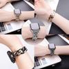 Adecuado para Apple watch Correa Apple Cadena de Mezclilla Diamante Fragante Metal Correa Apple