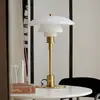 Lâmpada de Mesa de Vidro Ph Medieval Simples Escandinava Arte Moderna Bauhaus Designer Mesa Quarto Mesinha de Cabeceira