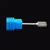 C07143 Nuevo Cabezal de Fresado de Acero de Tungsteno para Uñas Transfronterizo Diente Recto Triangular Reversible Lijadora Rápida para Retirar Uñas Herramienta Rotatoria