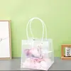 Bolsas Cuadradas de PP para Hornear Pasteles y Flores, Bolsas de Plástico de Empaque Translúcido de PP Escarchado, Bolsas de Plástico al por Mayor