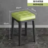 Bancos para Uso Doméstico, Bancos Quadrados de Plástico Espessado, Bancos Modernos Minimalistas para Mesa, Bancos de Sala de Jantar, Bancos Baixos, Bancos de Reserva Empilháveis
