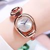 Pulsera de Moda Goldie Reloj de Cuarzo Pulsera de Aleación Reloj Venta al por Mayor Pequeño Reloj de Gama Alta para Mujer Acero Inoxidable