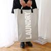 Bolsa de Almacenamiento Tipo Mochila Portátil, Bolsa de Lavandería de Tela Plegable, Bolsa de Almacenamiento Impermeable para Ropa Sucia, Bolsa Grande para Ropa Sucia