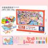 Color de harina de trigo barro máquina de helado de fideos diy plastilina piedra arcilla plástica traje juguetes para niños de jardín de infantes