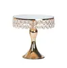 Soporte para tartas estilo celebridad de Internet, de metal galvanizado, con espejo alto de sirena, soporte para postres, comida fría, comida occidental, adornos decorativos.